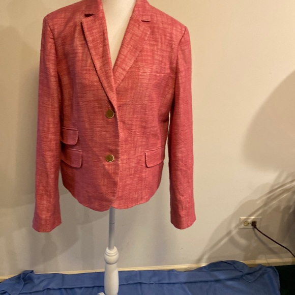 TALBOTS  cotton/linen dress blazer size 16 - Picture 1 of 11